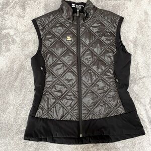 Mountain Force quilted lightweight black vest